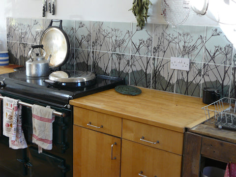 2022 Splashback Kitchen Commission, Rye.