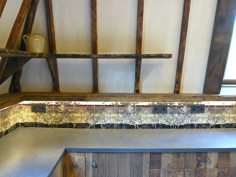 2024 Splashback Commission for a newly renovated Oast House near Rye