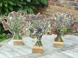No. 3 Wooden Bouquet