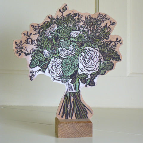 No. 1 Wooden Bouquet