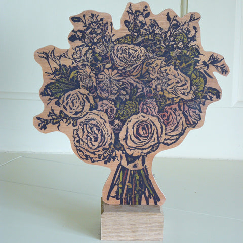 No. 4 Wooden Bouquet